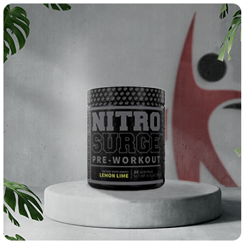 ​NitroSurge Black Pre Workout supplement product