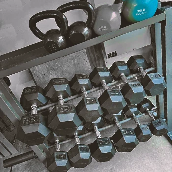 CTA of Body-Solid Dumbbell and Kettlebell Rack