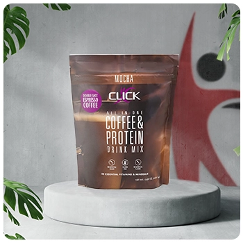 CLICK Coffee & Protein supplement product