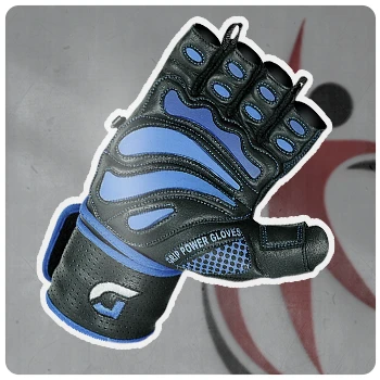 CTA of Grip Power Pads Elite Leather Gym Gloves