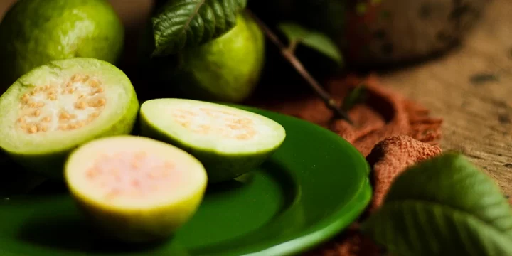 Guava on plate