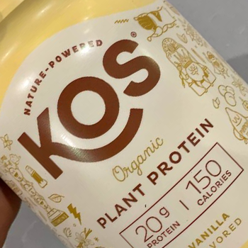 CTA of KOS Vegan Protein Powder