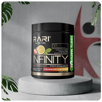 RARI Nutrition Infinity Pre-Workout CTA supplement container