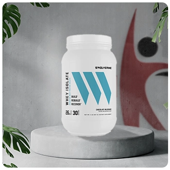 Swolverine Whey Protein Isolate supplement product
